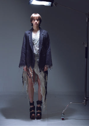 Open image in slideshow, Wool Felted  Blazer
